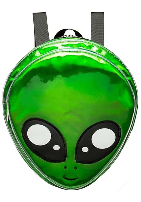 Green Alien Backpack