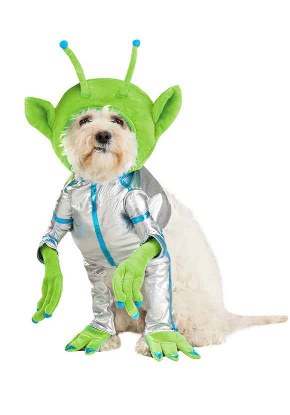 Green Alien Pet Costume