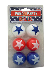 Stars and Stripes America Beer Pong Balls