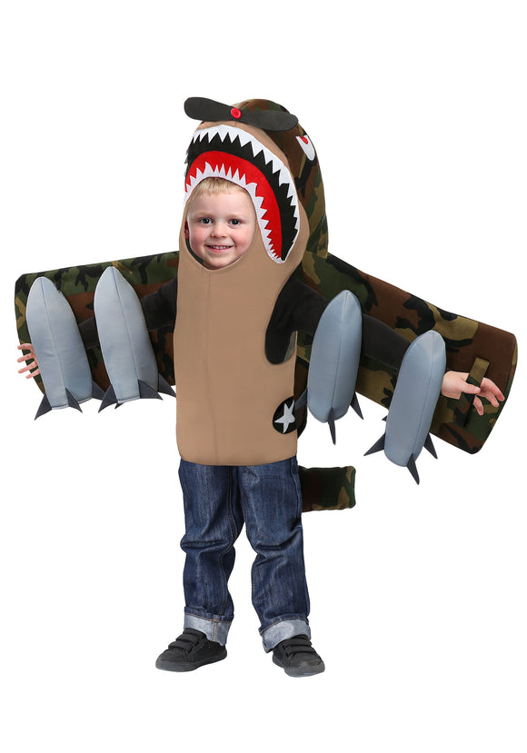 American Fighter Plane Costume for Toddlers