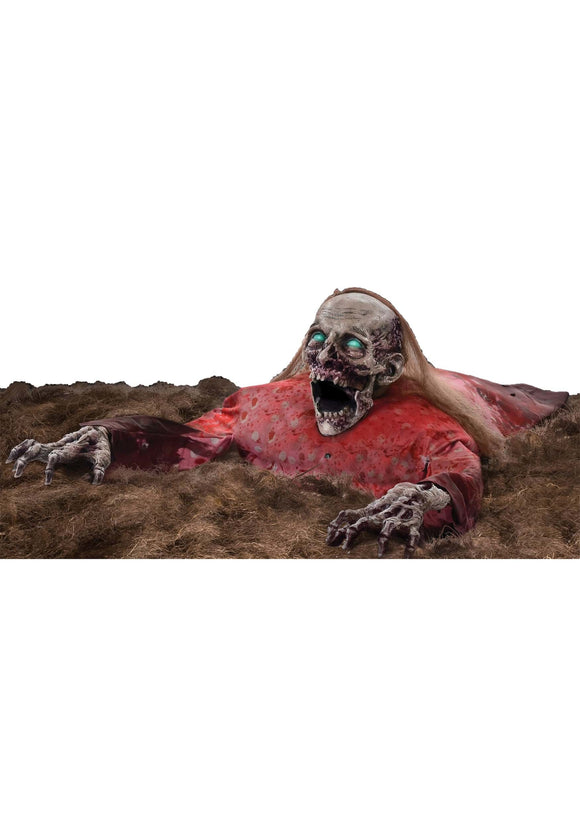 Clawing Animated Zombie Prop
