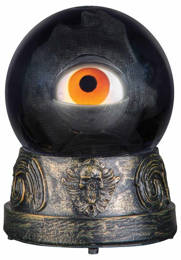 Animated Eyeball in Crystal Ball Decoration
