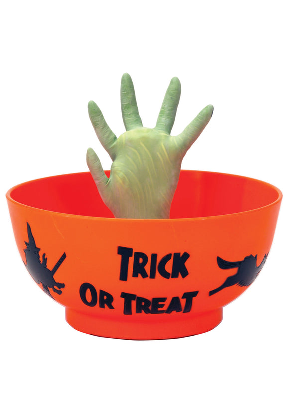 Animated Monster Hand in Bowl