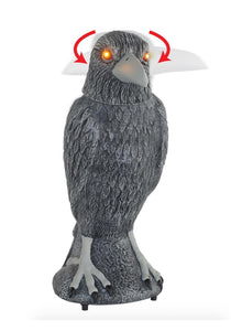Animated Spooky Raven Gothic D ecor