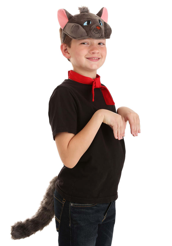 Disney Aristocats Berlioz Plush Headband, Collar and Tail Kit
