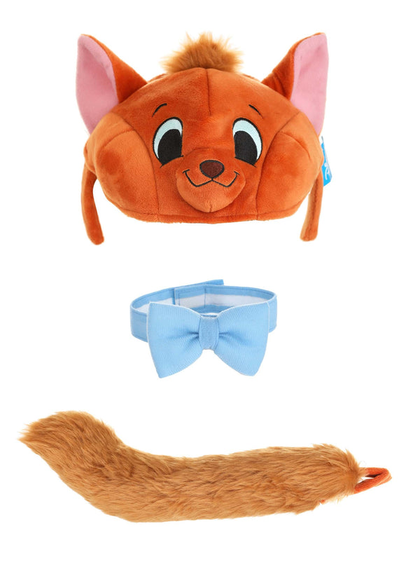 Disney Aristocats Toulouse Soft Headband Collar & Tail Kit
