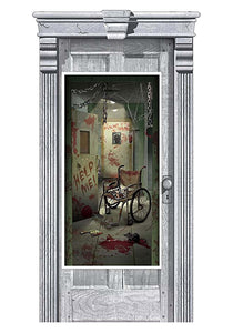 Asylum Hallway Door Decoration