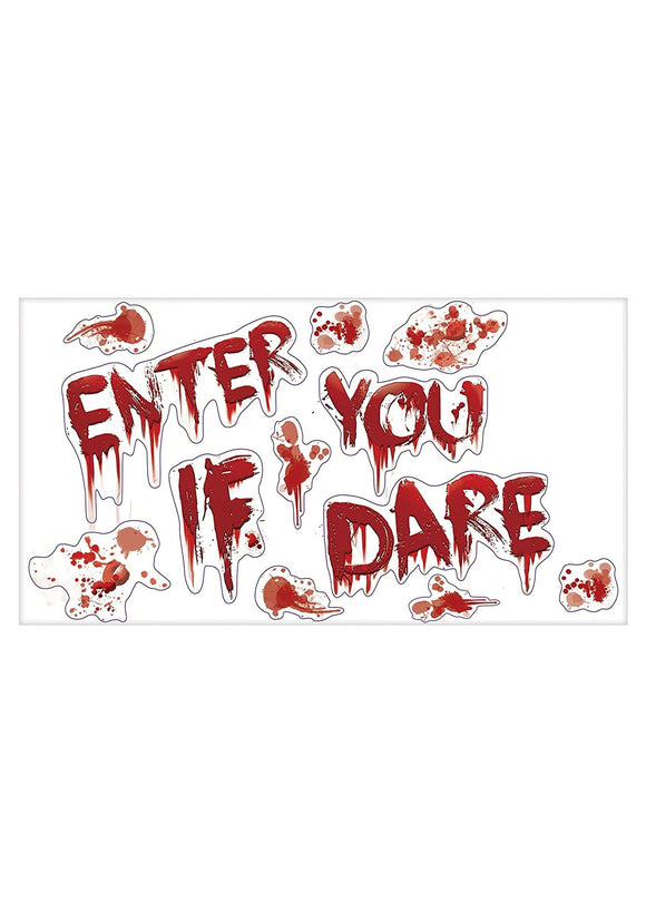 Enter If You Dare Wall Clings