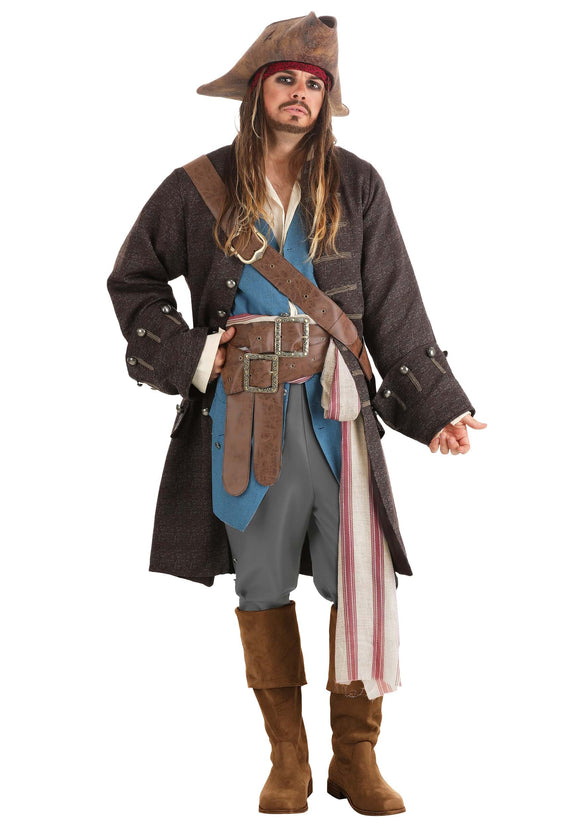 Adult Authentic Captain Jack Sparrow Costume