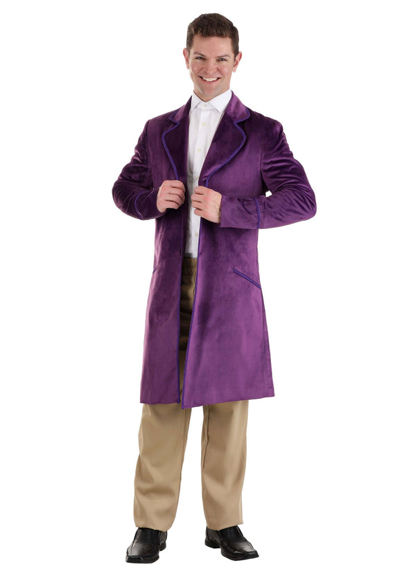 Authentic Willy Wonka Costume Jacket for Men