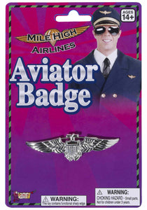 Aviator Wings Badge