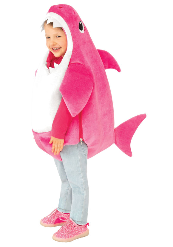 Toddler Baby Shark Mommy Shark Costume with Sound