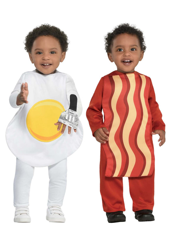 Bacon & Eggs Breakfast Infant Costumes
