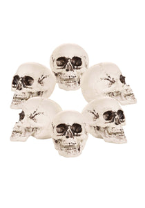 Bag of 24 Prop Skulls