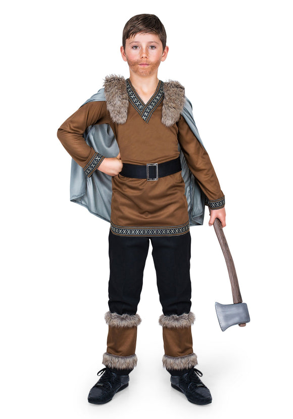 Barbarian Viking Costume for Boys