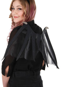 Bat Elastic Flowing Wings