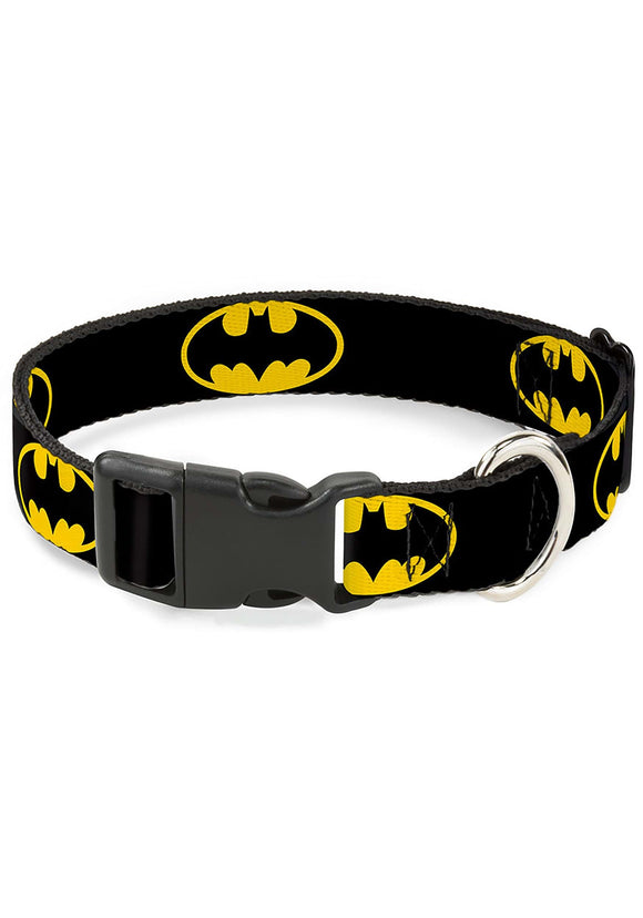 Batman Shield Plastic Clip Dog Collar