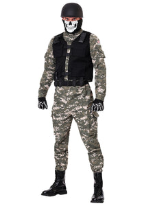 Battle Soldier Men's Costume