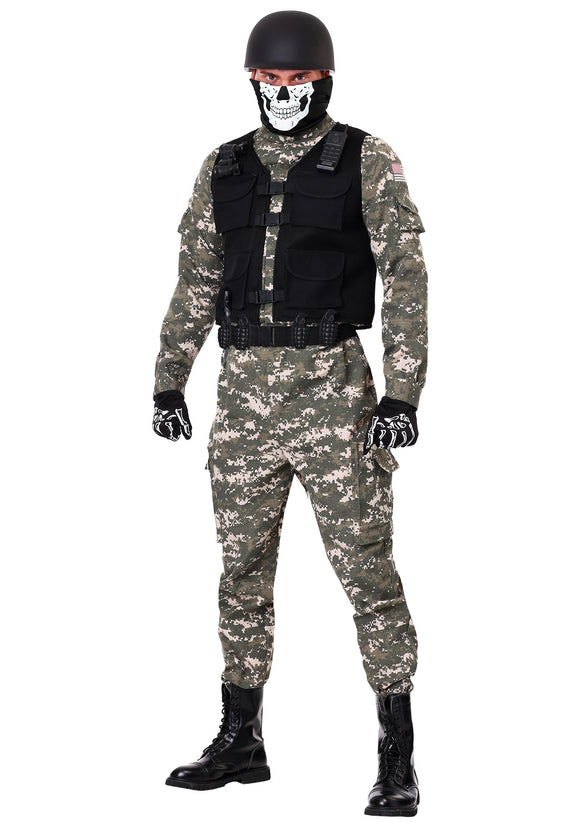Battle Soldier Men's Costume