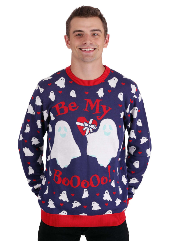 Adult Be My Boo Valentine's Day Sweater