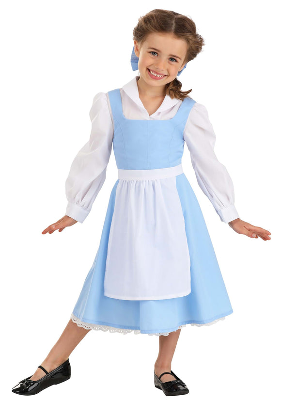 Toddler Beauty and the Beast Belle Blue Costume Dress