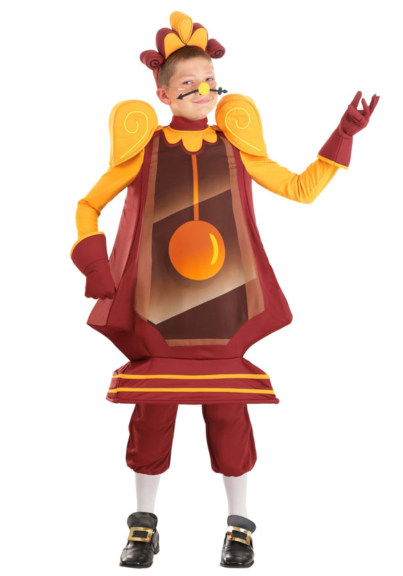 Kids Beauty and the Beast Cogsworth Costume