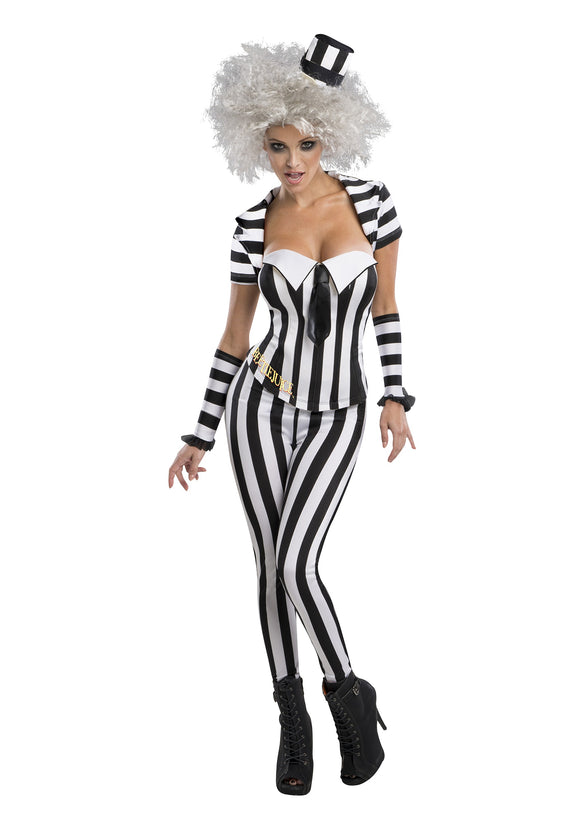 Women's Beetlejuice Corset Costume