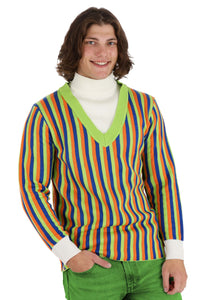 Sesame Street Adult Bert Cosplay Knit Sweater