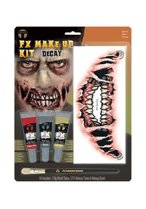 Temporary Big Mouth Decay Face Tattoo