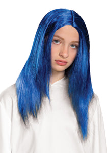 Billie Eilish Blue Kids Wig