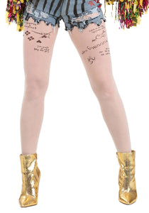 Women's Birds of Prey Harley Quinn Tights