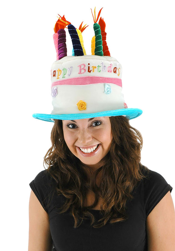 Plush Birthday Cake Hat