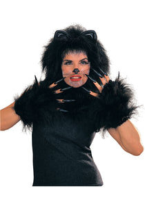 Black Animal Costume Whiskers