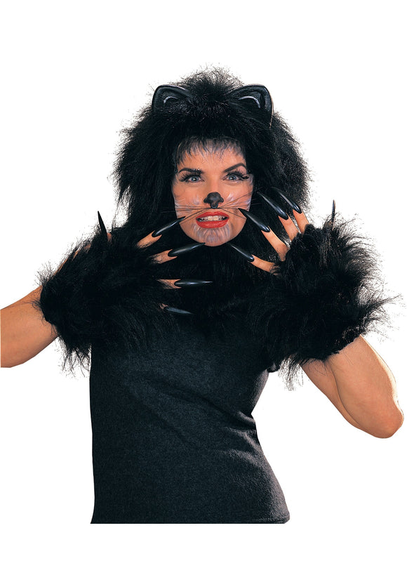 Black Animal Costume Whiskers