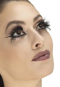 Black Dramatic Wing Eyelashes w/ Glue