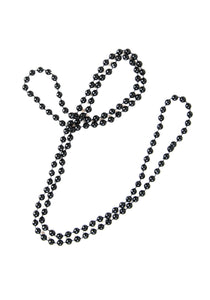 Black Flapper Beads
