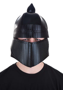 Foam Black Knight Helmet