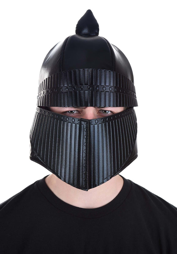 Foam Black Knight Helmet