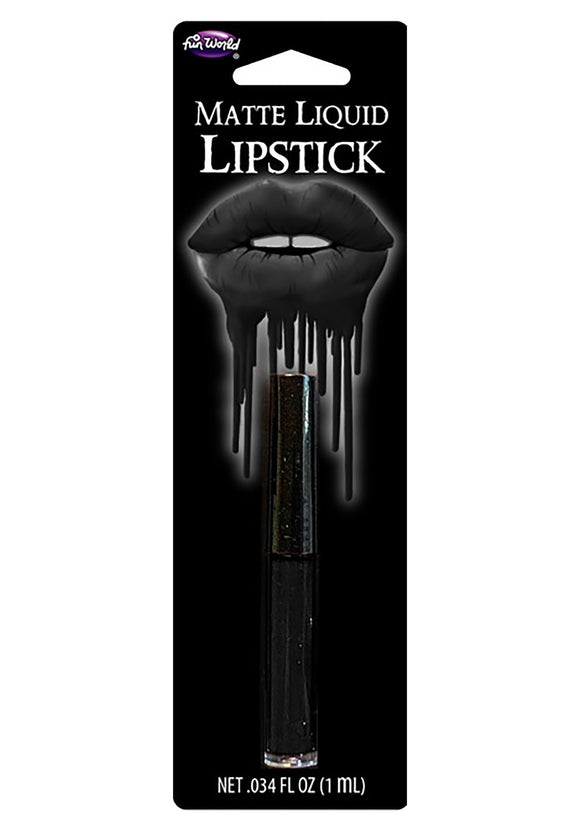 Liquid Matte Black Lipstick