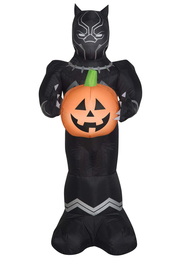 Black Panther | Airblown Black Panther with Pumpkin