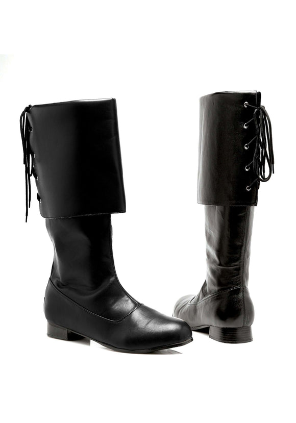 Women's Black Pirate Boots