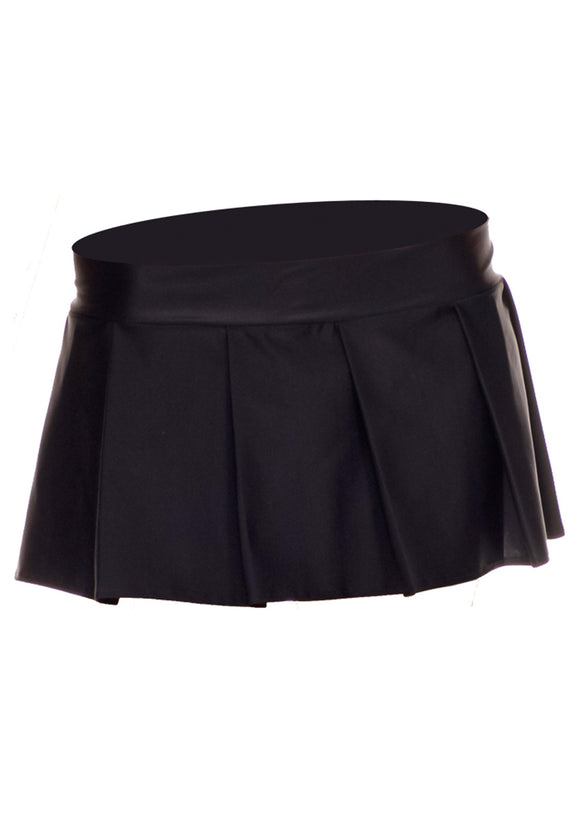 Black Pleated Skirt