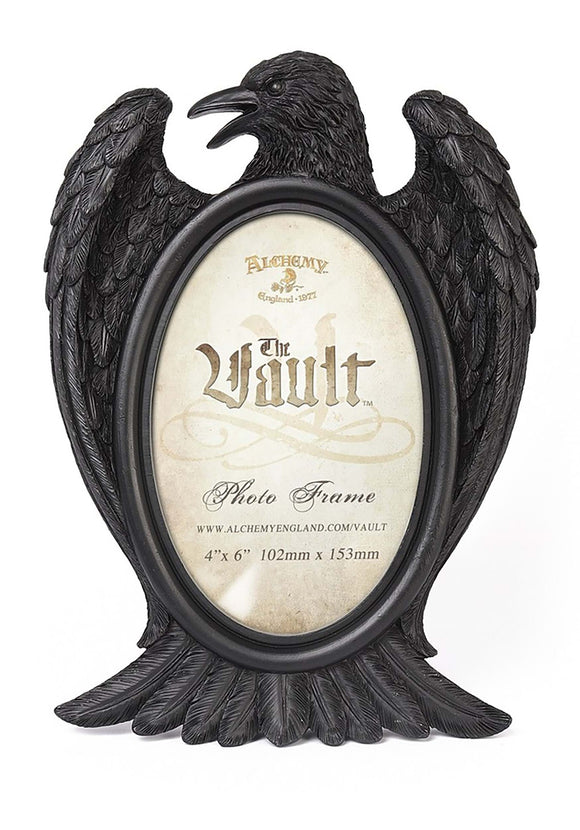 Black Raven Picture Frame