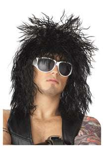 Black Rocker Dude Wig