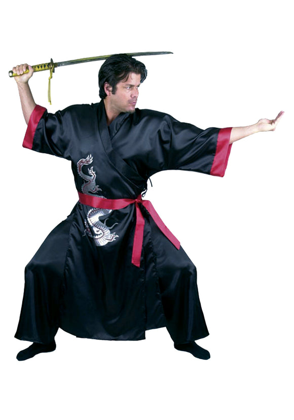 Black Samurai Adult Costume