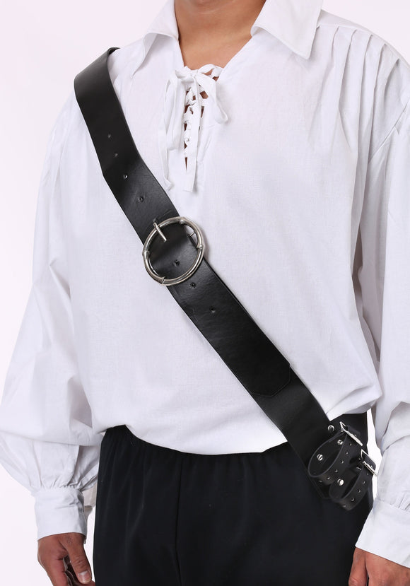 Black Shoulder Strap Sword Holder