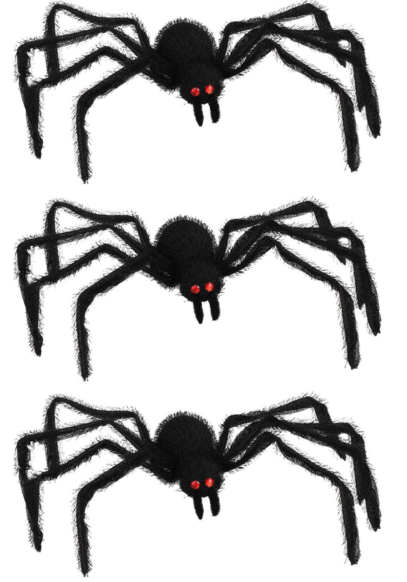 3-pack Black Spider