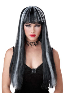 Black/White Witch Wig