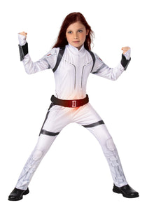 Kid's Black Widow Deluxe White Suit