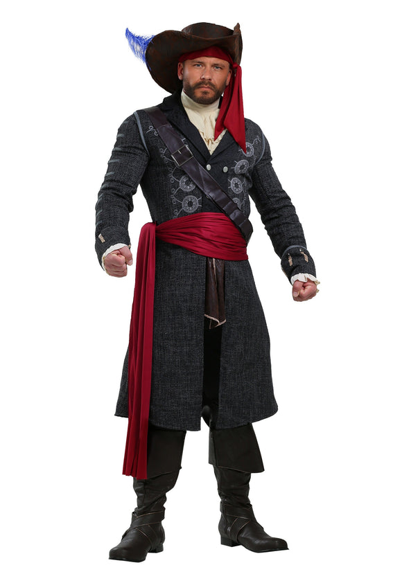 Blackbeard Costume for Men